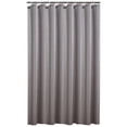 thumbnail image 4 of Tuvgenk 100%Polyester Waterproof Shower Curtain Modern Mildew Resistant 70.8*70.8 in Light Gray Window Curtain Heavy Duty Bath Door Curtain, 4 of 4