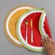 thumbnail image 3 of 2 pcs pp woven round western rugs insulation mat dining table, 3 of 5