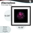 thumbnail image 3 of Purple Dahlia Dark Contemporary Black Framed Print Under Glass, design by Brian Carson Photography, 3 of 10