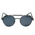 thumbnail image 1 of Gafas de sol Steampunk para hombres y mujeres, gafas de sol Steampunk vintage redondas con protección lateral, 1 of 8
