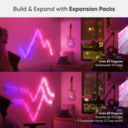 Nanoleaf Lines 60 Degrees Smarter Kit - Smart LED Wall Light Lines - 9pk