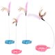 thumbnail image 1 of 4 juguetes interactivos para gatos con collar, varita de juguete para gatitos, juguetes interactivos para ejercitar gatos, juguetes para gatos de interior, 1 of 7