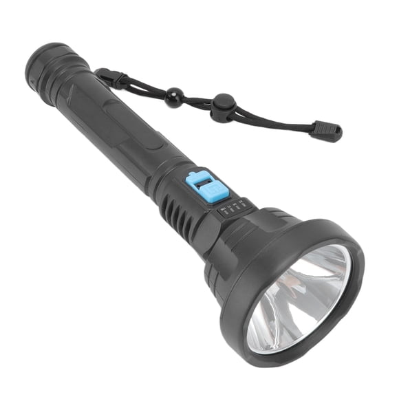 Rechargeable Flashlight, Wide Application ABS LED Flashlight 3 Lighting Modes for Hiking
