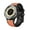 Orange, variant on DM82 Bluetooth call only watch, 180° pull-out rotating camera, 1.75 inch large screen heart rate fitness tracker