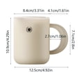 thumbnail image 3 of SLYNSHome Bathroom Tumbler Cup 450ml,Household Plastic Toothbrush and Mouthwash Storage Holder,Coffee Portable Daily Rinsing Cup for Bathroom Vanity Sink, 3 of 6