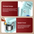 thumbnail image 4 of Honinst Stand Mixer, 4 QT 10+P Speeds with Tilt-Head Electric Mixer, 3-In-1 Kitchen Mixer with Dough Hook, Whisk, Beater, Bowl for Baking, Cake and Most Home Cooks, 4 of 8