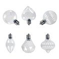 thumbnail image 4 of Christmas Tree Hanging Bulb Home Party Wedding Decoration Simulation Light Bulb Lighting Pendant, 4 of 9