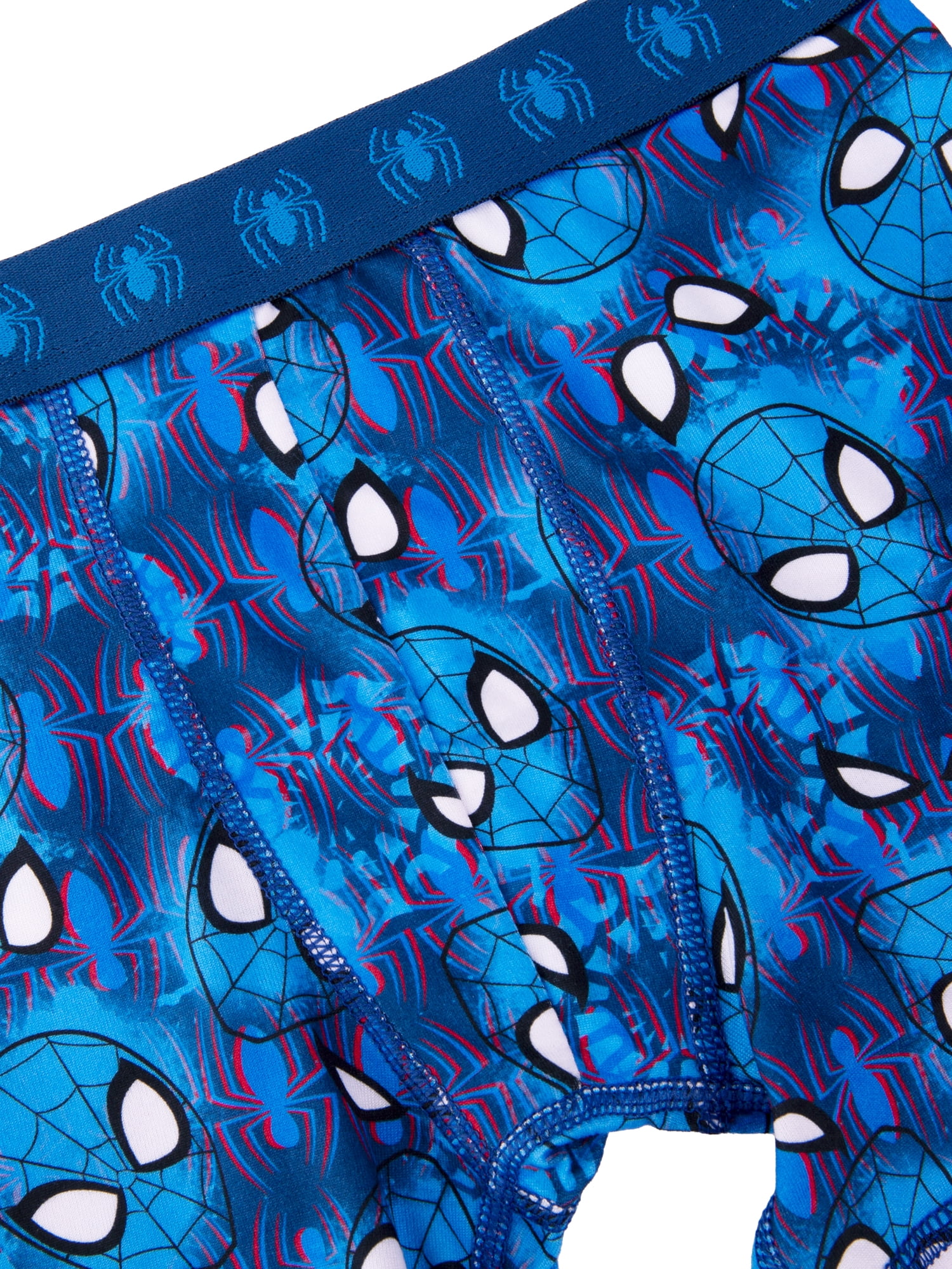 Spiderman Boys Athletic Boxer Brief Character Underwear, 5-Pack, Sizes XS-M
