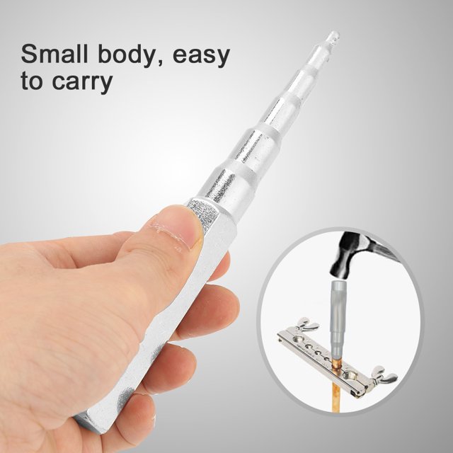 Herramienta Manual de Punzonado de Acero para expansión de tuberías y tuberías, Duradera y Portátil, Resistencia Al Roce y Al Rayado, Disponible en dos Tugos para La