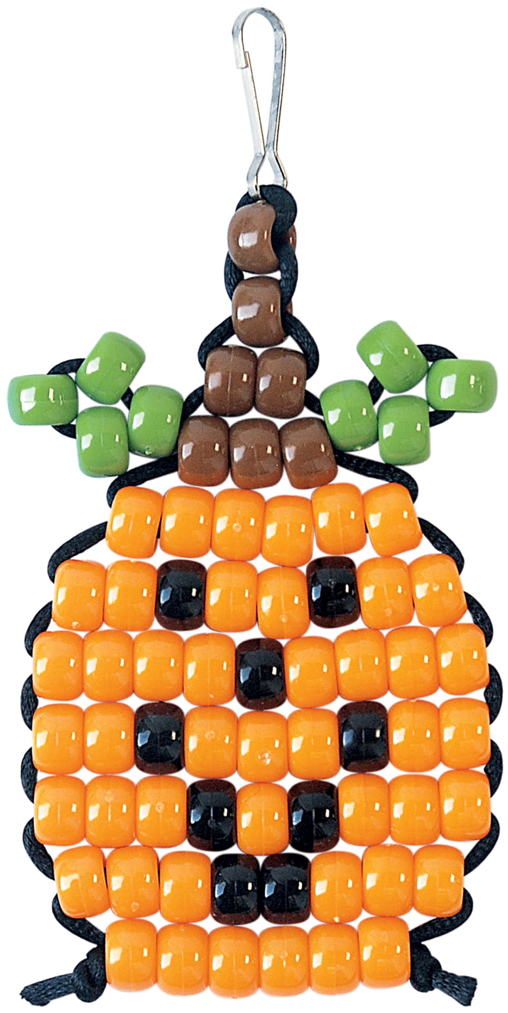 Halloween Spooktacular, 6 Beaded Buddies for Backpack, Plastic Bead Crafts, The Beadery