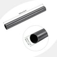 thumbnail image 2 of Unique Bargains 56.5mm ID 63mm OD 0.65m Dark Grey PVC Rigid Round Pipe High Impact, 2 of 6