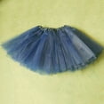 thumbnail image 2 of NOLDARES Tutu for Toddler Girls, 4PCS Toddler Tutu Dress Up Clothes Tulle Skirt for Birthday Princess Costume Party Favor(Navy,3-8 Years), 2 of 4