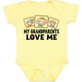 thumbnail image 3 of Inktastic My Grandparents Love Me Boys or Girls Baby Bodysuit, 3 of 5