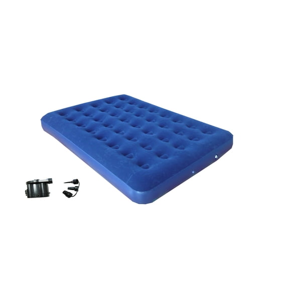 Zaltana Double size air mattress with DC air pump operated by 4 "D" cell battery