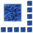 thumbnail image 2 of Inteprter 1 paquete de relleno de rafia de papel Lafite, Material de relleno arrugado triturado, suministros prácticos, confeti de Pascua, azul azul real 10Conjunto, 2 of 6