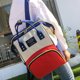 thumbnail image 5 of Bolsa Mochila de viaje para mamá Mochila de lona Mochila portátil impermeable (Blanco) JShteea Para Estrenar, 5 of 9