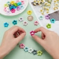 thumbnail image 3 of 32Pcs 16 Colors Star Food Grade Eco-Friendly Silicone Beads Chewing Beads For Teethers DIY Nursing Necklaces Making Mixed Color 18.5x19.5x7.5mm Hole: 2mm Inner Diameter: 10.5x12mm 2pcs/color, 3 of 6