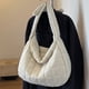 thumbnail image 4 of Bolso Mujer Abajo Satchel Casual Sólido Messenger Trabajo Viaje Blanco, 4 of 8