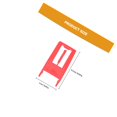 thumbnail image 4 of Toddmomy Stylet Tourne-Disque 10 Pcs Construction Abs Rouge pour Amélioration du Plateau Tournant, 4 of 6