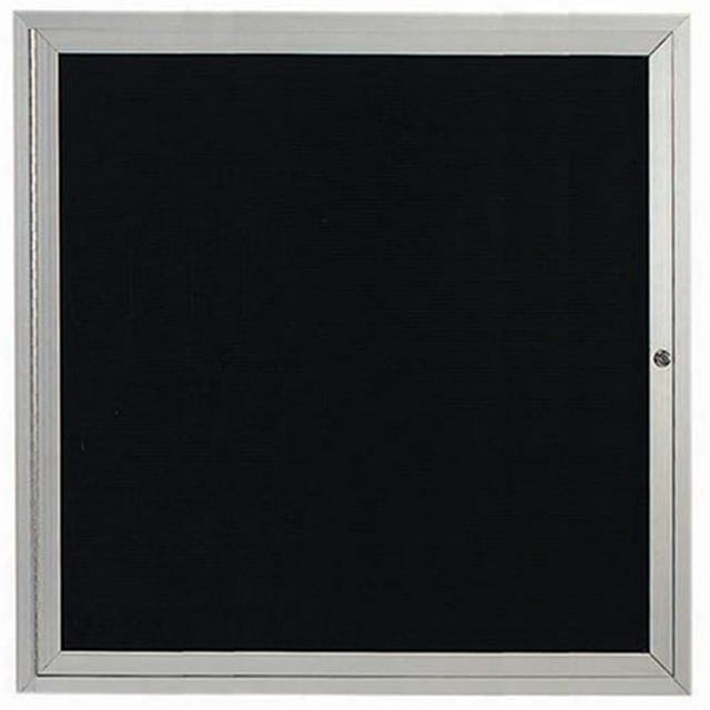 Aarco Products ADC3636 Enclosed Directory Board - Clear Satin Anodized