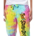 thumbnail image 2 of Scooby-Doo Mens' TV Show Cartoon Tie-Dye Jogger Pajama Pants For Adults, 2 of 6