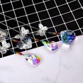 thumbnail image 4 of Juego de 4 atrapasoles de cristal, ideal para crear efectos de colgante de arcoíris en su hogar o automóvil, diseño delicado y duradero con cristal de alta refracción que garantiza una belleza, 4 of 5
