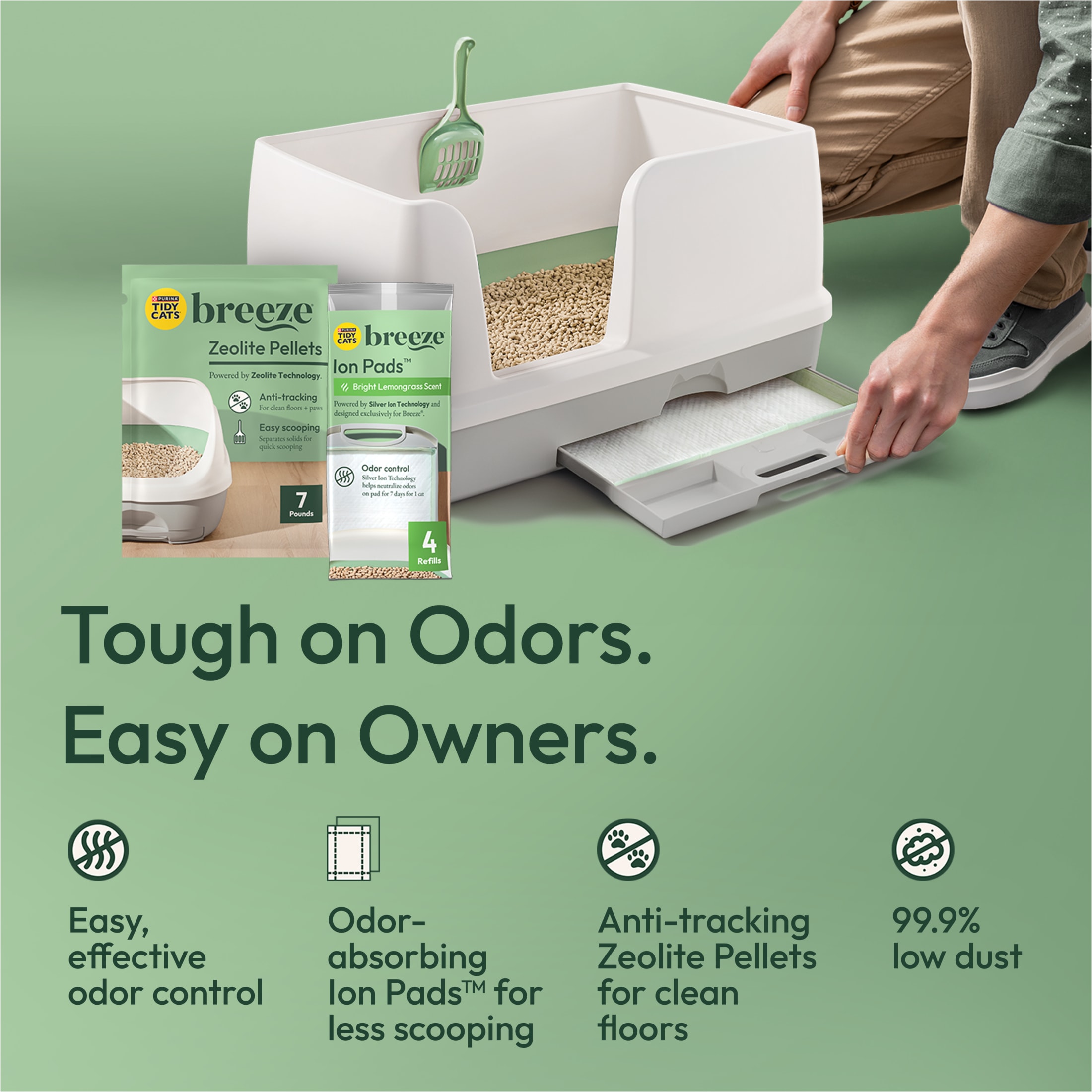 Purina Tidy Cats Breeze Bigger XL Litter Box System Kit photo 4