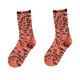 thumbnail image 1 of Sonducket Calcetines femeninos con personalidad de otoño e invierno, calcetines de algodón de Color neutro con estampado de leopardo Medias Rosa roja, 1 of 5