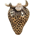 thumbnail image 1 of Pure Copper Sculptures Fruit Sculpture Strawberry Statue Crafts Small Ornaments, 1 of 5