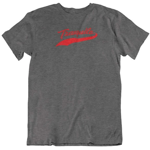 Make Your Mark Design Tranquilo Spanish Word T-Shirt Gifts for Latina, Latino, Hispanic Men & Women Charcoal Grey