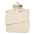 thumbnail image 6 of Frostluinai Hooded Poncho Towel for Toddlers Cotton Linen Lightweight Cover-up Bath Beach Swimsuit Changing Towels 3-10 Years, 6 of 6