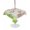 Off-White, variant on Outdoor Tablecloth with Umbrella Hole for Patio/Picnic/Party/Camping, Groundhog Day Waterproof Table Cloth Square Cover Washable, Bunting Floral Cartoon Funny Colorful Cute (60"x 60")