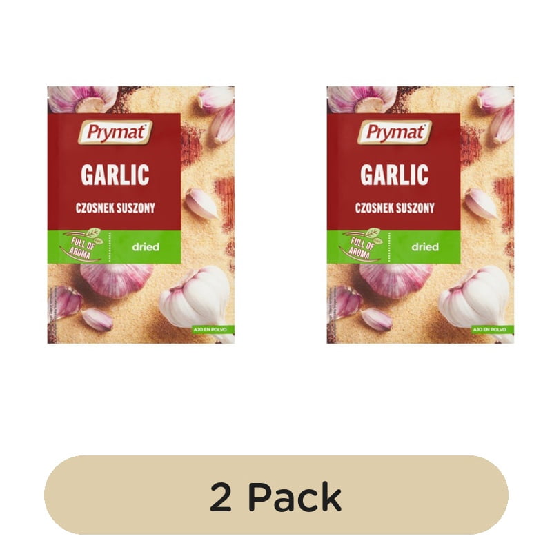 Prymat Garlic Powder 20g, British Import (Pack of 2)