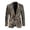 Camo Oak Hunting Wood Leaf, variant on POLERO Men's One Button Blazer Jackets Suit Camo Oak Hunting Wood Leaf Slim Fit Business Blazers with Pockets Notched Lapel Long Sleeve Tuxedo Jacket,S
