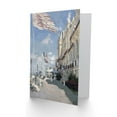 thumbnail image 2 of Claude Monet Hotel Des Roches Noires Trouville Fine Art Greetings Card Plus Envelope Blank inside, 2 of 3
