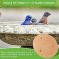 thumbnail image 4 of 2 Pcs Bird Bath Purification Disk Sturdy Brass Bird Bath Disk with Triple Point Support for Outdoor Birdbath Bowl Garden Fountain, 4 of 10