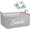 Grey, variant on Bread Basket , Bread Storage Bin, Kitchen Basket Organizer for Home, Chips, Popcorn, Candy, Pretzels。Different materials and colors to choose from