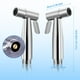 thumbnail image 2 of Matsuzay Pulverizador de bidé para mujer, 2 uds., dispositivo de de mano de acero inoxidable resistente al desgaste, herramientas de limpieza Juegos de accesorios de baño, 2 of 6
