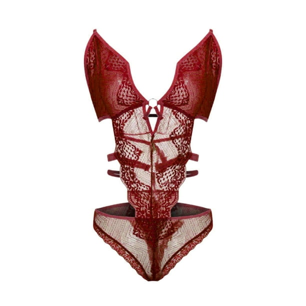 VerPetridure Sexy Lingerie for Women Plus Size Women Sexy Soild