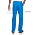thumbnail image 2 of Landau Essentials 7 Pocket Scrub Pants for Men's: Classic Relaxed Fit, Elastic, Zipper Front, Pull-on Medical 8555, 2 of 5
