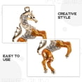 thumbnail image 3 of FOMIYES 2Ud Charm Para De Caballo Multicolor Con Llavero De Aleación Y, 3 of 6