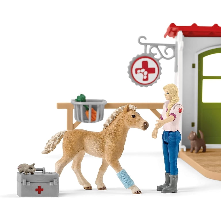 Schleich Farm World Veterinarian Playset, 27 Pieces photo 6