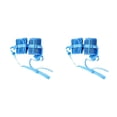 thumbnail image 2 of Guardurnaity Cinturón de sujeción para ancianos, soporte de extubación de cama conectado antiarañazos, correa protectora de banda transpirable, cinturón Cinturón de muñeca 2piezas Guardurnaity CBP327541, 2 of 6