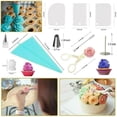 thumbnail image 4 of Amdohai 73Pcs Cake Decorating Tool Kit Baking Fondant Supplies Turntable Piping, 4 of 7