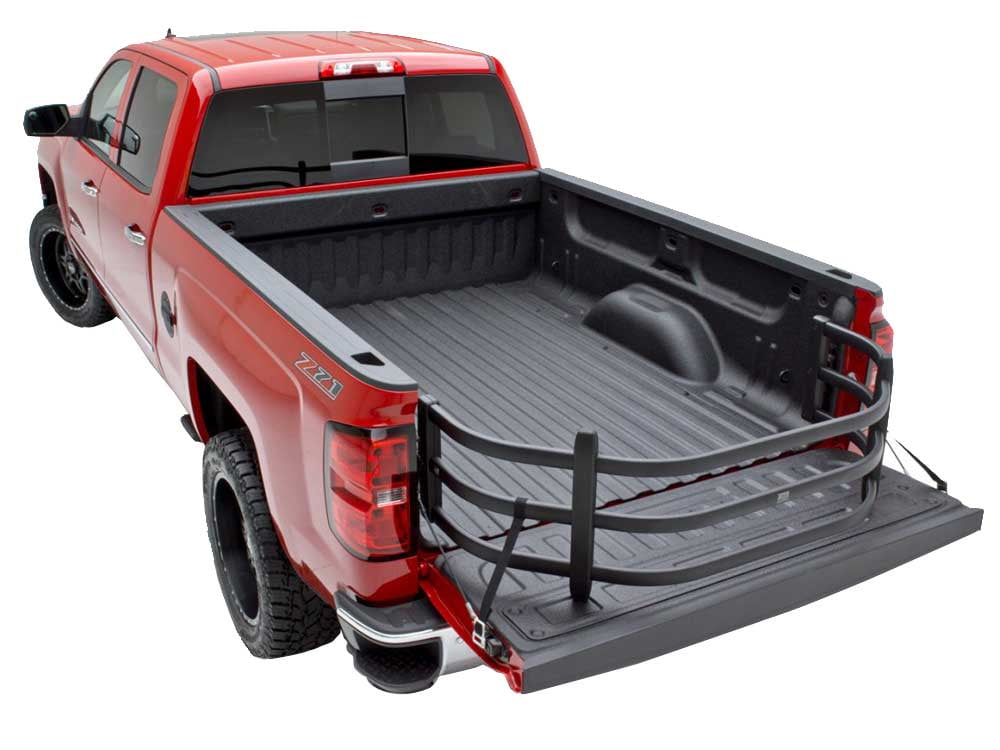 AMP Research Black BedXTender HD Sport Truck Bed Extender Compatible