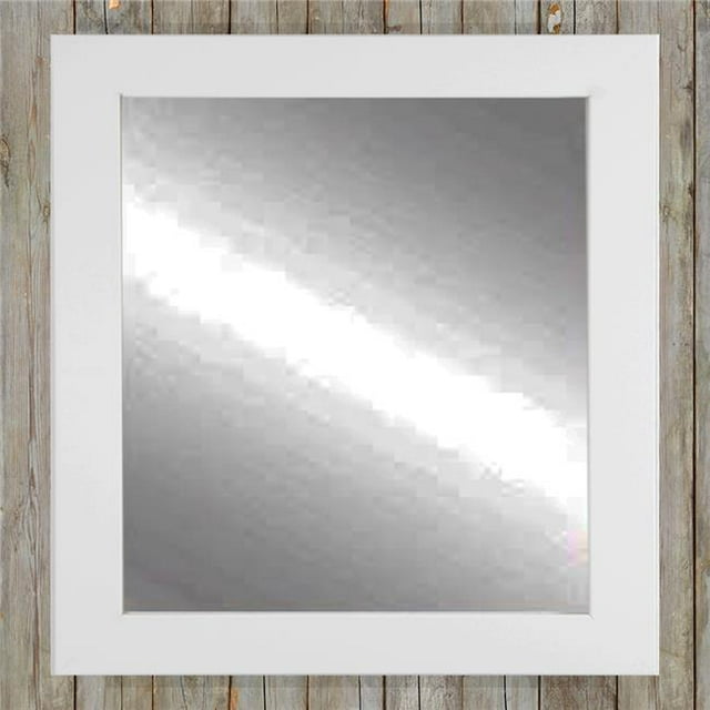 BrandtWorks, Square Mirror, 32" x 32", Pure White