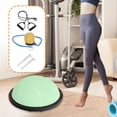 thumbnail image 1 of Quzzie Balance Ball Exercise Trainer Balancing Core Workout Equipment for Yoga 58cm Green, 1 of 8