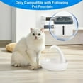 thumbnail image 6 of T-Shaped Filters Replacement Pet Water Fountain Filter Refill for Mini and Swan Drinking B, 6 of 8