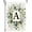 Initial A, variant on Monogram Garden Flag Initial Letter B 12x18 Inch Double Sided for Outsdie, Small Spring Floral Family Last Name Welcome Decoration for Outdoor Lawn Yard