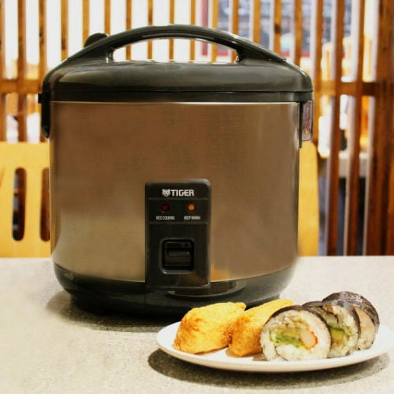 タイガーJNP - S15U - HU炊飯器とウォーマー、ステンレススチールグレー、8カップ Tiger JNPS15U Electric Stainless Steel Multi Color Rice